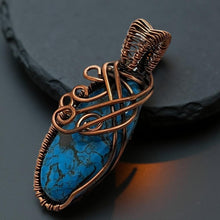 Load image into Gallery viewer, Turquoise - Copper - Pendant