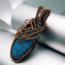 Load image into Gallery viewer, Turquoise - Copper - Pendant
