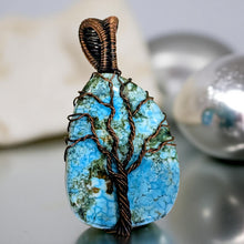 Load image into Gallery viewer, Copper wrapped Tree of life - Pendant