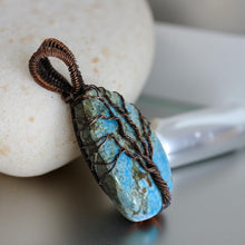 Load image into Gallery viewer, Copper wrapped Tree of life - Pendant
