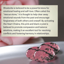 Load image into Gallery viewer, The Heart&#39;s Whisper - Rhodonite - Necklace