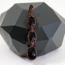 Load image into Gallery viewer, Copper -  Onyx - Pendant