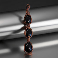 Load image into Gallery viewer, Copper -  Onyx - Pendant