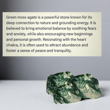 Load image into Gallery viewer, Copper Wrapped - Tree of life - Green Moss Agate - Pendant