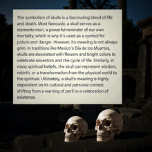 Load image into Gallery viewer, The Chrysalis Calavera - Candle - Raven Stone