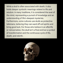 Load image into Gallery viewer, The Vivere Defiant - Skull - Candle