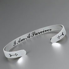 Load image into Gallery viewer, Hidden inspirational - IAM A SURVIVOR