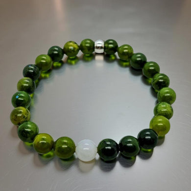 Awaken your spirit - Jade & Moonstone - Bracelet