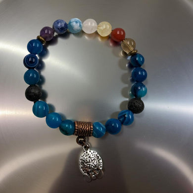 Tide and Tranquility - Chakra - Sand dollar - Bracelet