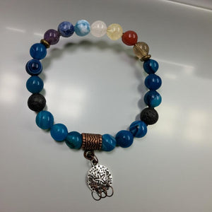 Tide and Tranquility - Chakra - Sand dollar - Bracelet