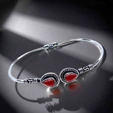 Coral, Cuff bracelet