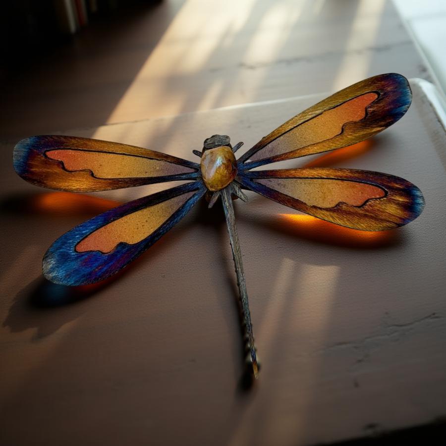 Dragonfly Metal Art