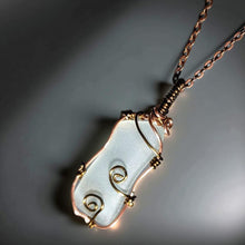 Load image into Gallery viewer, The Phoenix Pendant - Sea Glass - Necklace