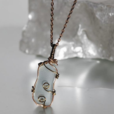 The Phoenix Pendant - Sea Glass - Necklace