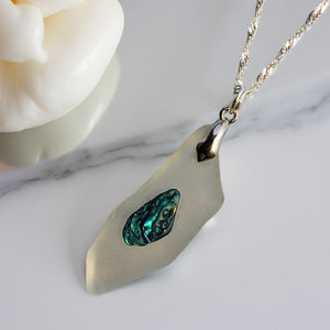 Talisman of Transformation -  Sea glass - Necklace