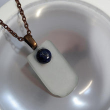Load image into Gallery viewer, The Tides &amp; Truth - Sea glass - Lapis lazuli - necklace