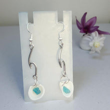 Load image into Gallery viewer, Coastal Whispers - Sea glass - Earrings