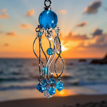 Load image into Gallery viewer, The Aqua-Tide Orb - Jellyfish - Sun Catcher