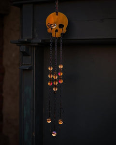 Spirit's Whisper - Skull - Sun Catcher
