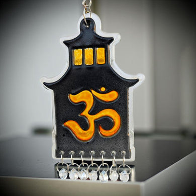 Om Temple of Light - Sun Catcher