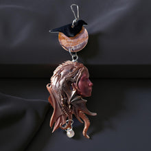 Load image into Gallery viewer, The warrior&#39; s Talisman - Sun Catcher - Raven