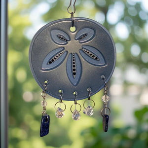 The Abundance -Sand dollar - Sun Catcher