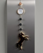 Load image into Gallery viewer, &quot;Love You Forever&quot; Galloping Horse -  Rear view mirror -Hanger