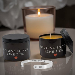 The Inner Light - Candle & Bracelet -  Gift Set