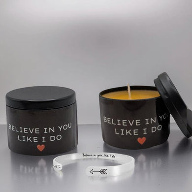 The Inner Light - Candle & Bracelet -  Gift Set