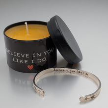 Load image into Gallery viewer, The Inner Light - Candle &amp; Bracelet -  Gift Set