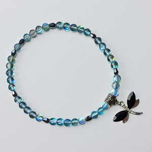 Anklet - Aqua Aura Quartz