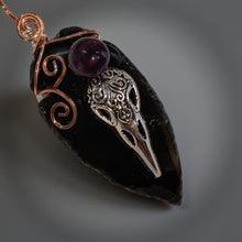 Load image into Gallery viewer, The Raven&#39;s Alter - Arrowhead - Necklace