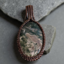 Load image into Gallery viewer, The Forest Dweller - Copper wrapped - Pendant