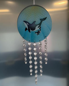 Pacific Serenity - Orca - Sun Catcher