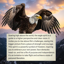 Load image into Gallery viewer, Wings of Abundance - Eagle - Candle - Raven Stone