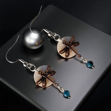Load image into Gallery viewer, Dragonfly - Angel&#39;s Whisper - Earrings