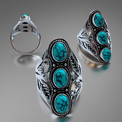 Tibetan Turquoise  - Ring