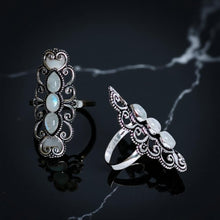 Load image into Gallery viewer, Rainbow Moonstone - Ring