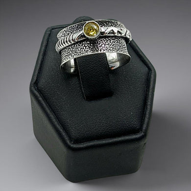 Citrine - Spinner, Ring