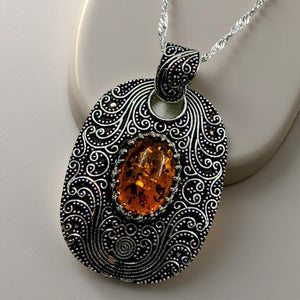 The Amber Solstice - Necklace