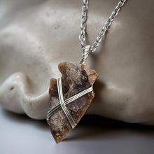Load image into Gallery viewer, The Earth&#39;s Embrace - Arrowhead - Necklace