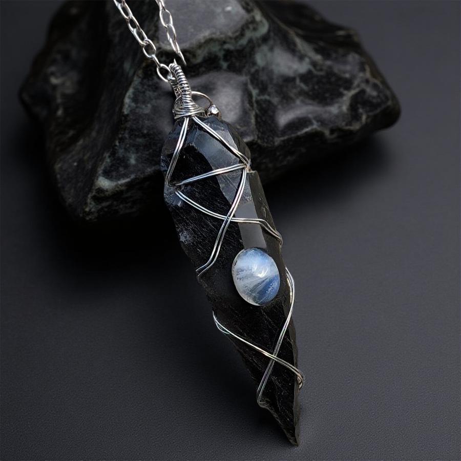 New Moon Guardian - Arrowhead - Necklace