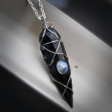 Load image into Gallery viewer, New Moon Guardian - Arrowhead - Necklace