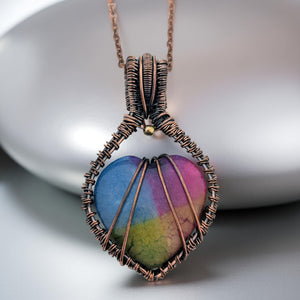 The Stone Of Light - Rainbow Solar Quartz - Necklace