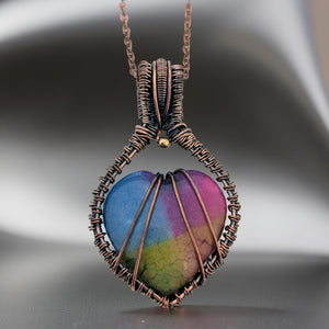 The Stone Of Light - Rainbow Solar Quartz - Necklace