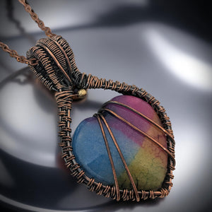 The Stone Of Light - Rainbow Solar Quartz - Necklace