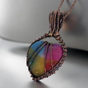 The Stone Of Light (#2) - Rainbow Solar Quartz - Necklace