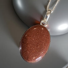 Load image into Gallery viewer, Earth&#39;s Brilliance - Goldstone - Necklace