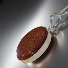 Load image into Gallery viewer, Earth&#39;s Brilliance - Goldstone - Necklace