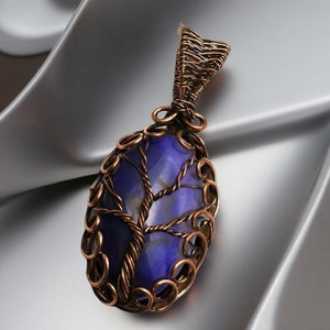 The Whispering grove -Tree of life - Copper wrapped - Pendant